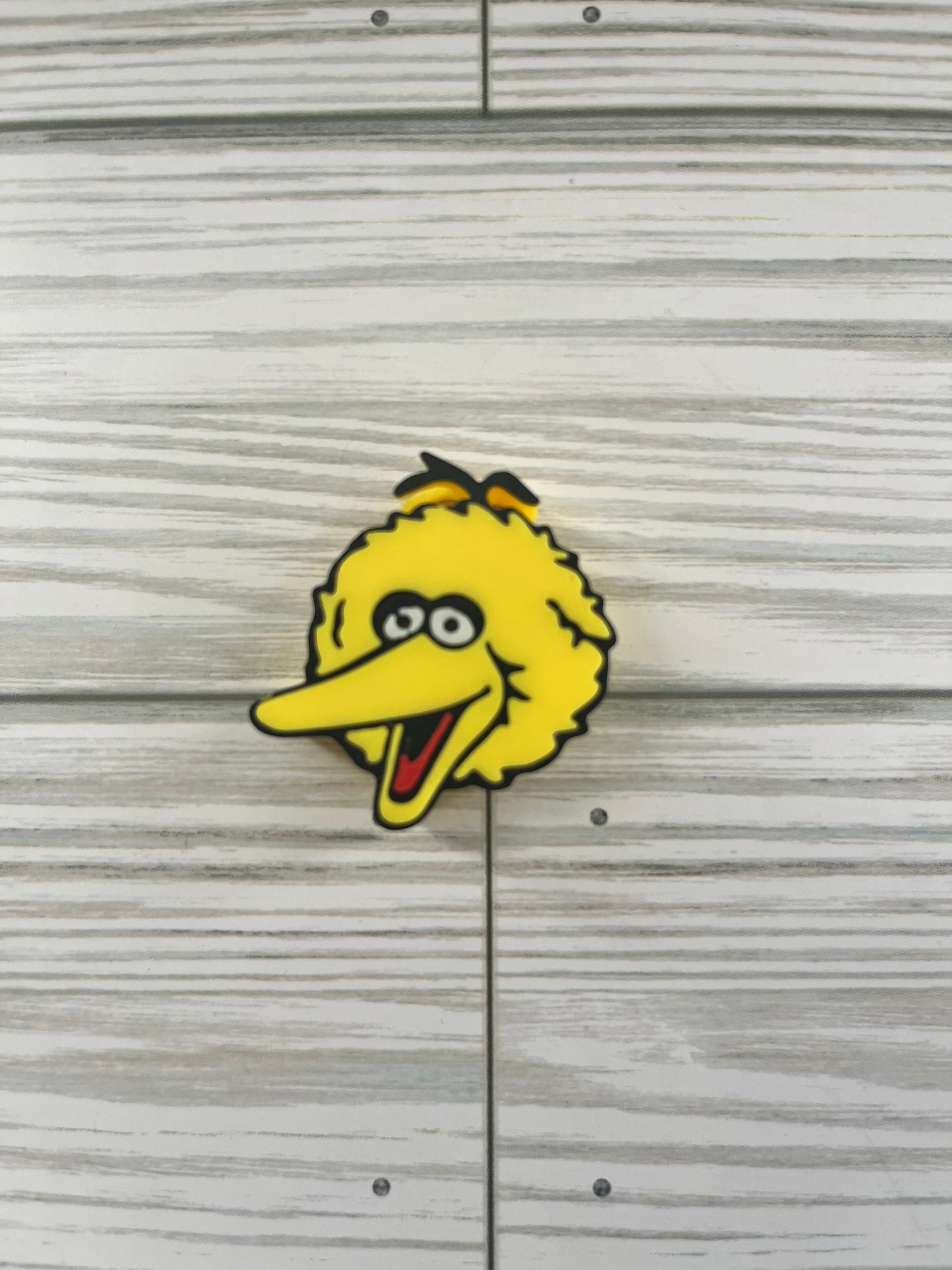 Big Yellow 3D Straw Topper