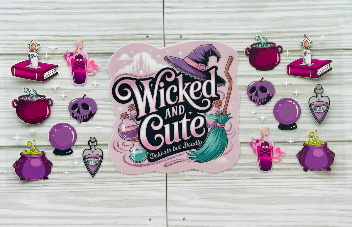 Wicked and Cute UVDTF Wrap HP425