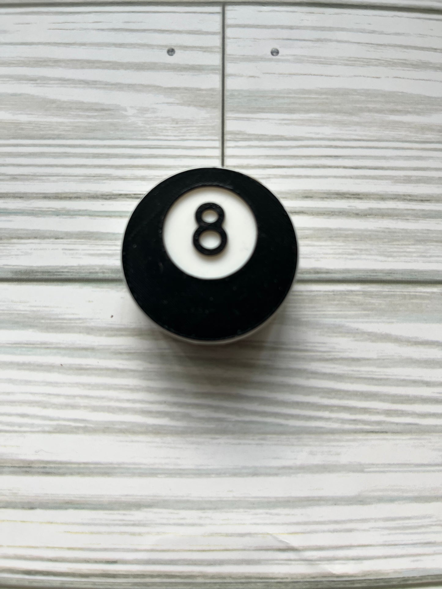 3D 8ball Straw Topper