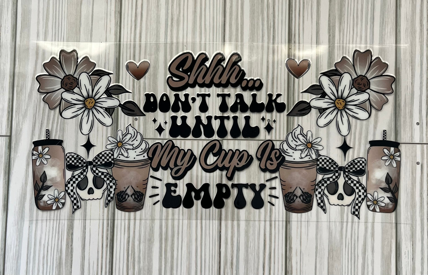 Shhh Don't Talk UVDTF Wrap (HP263)