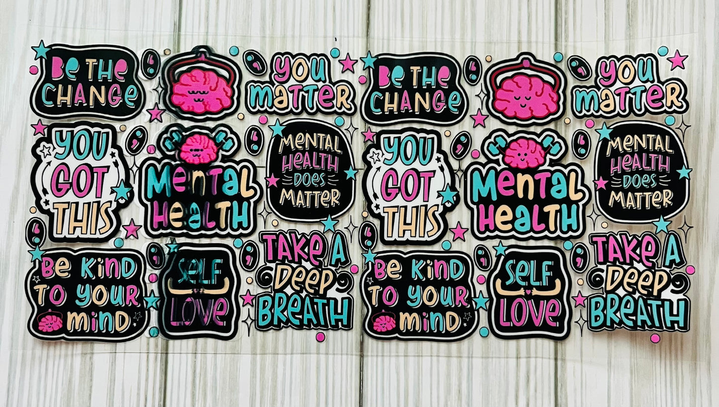 Mental Health UVDTF Wrap HP338