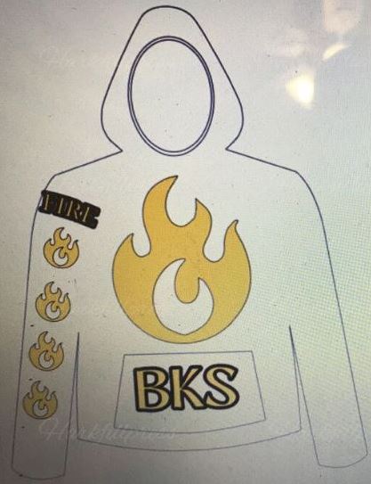 BKS Fire Hoddie
