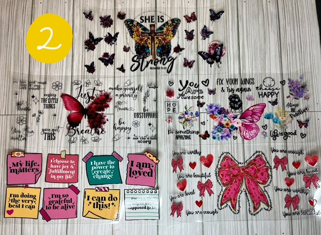 Harkfill Destash UVDTF Wrap - Bundles