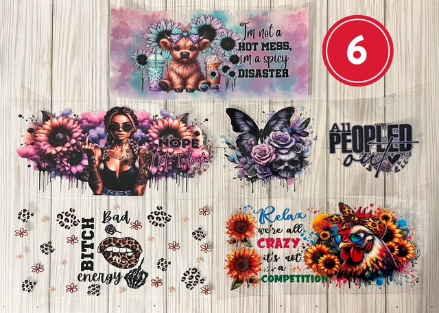 Harkfill Destash UVDTF Wrap - Bundles