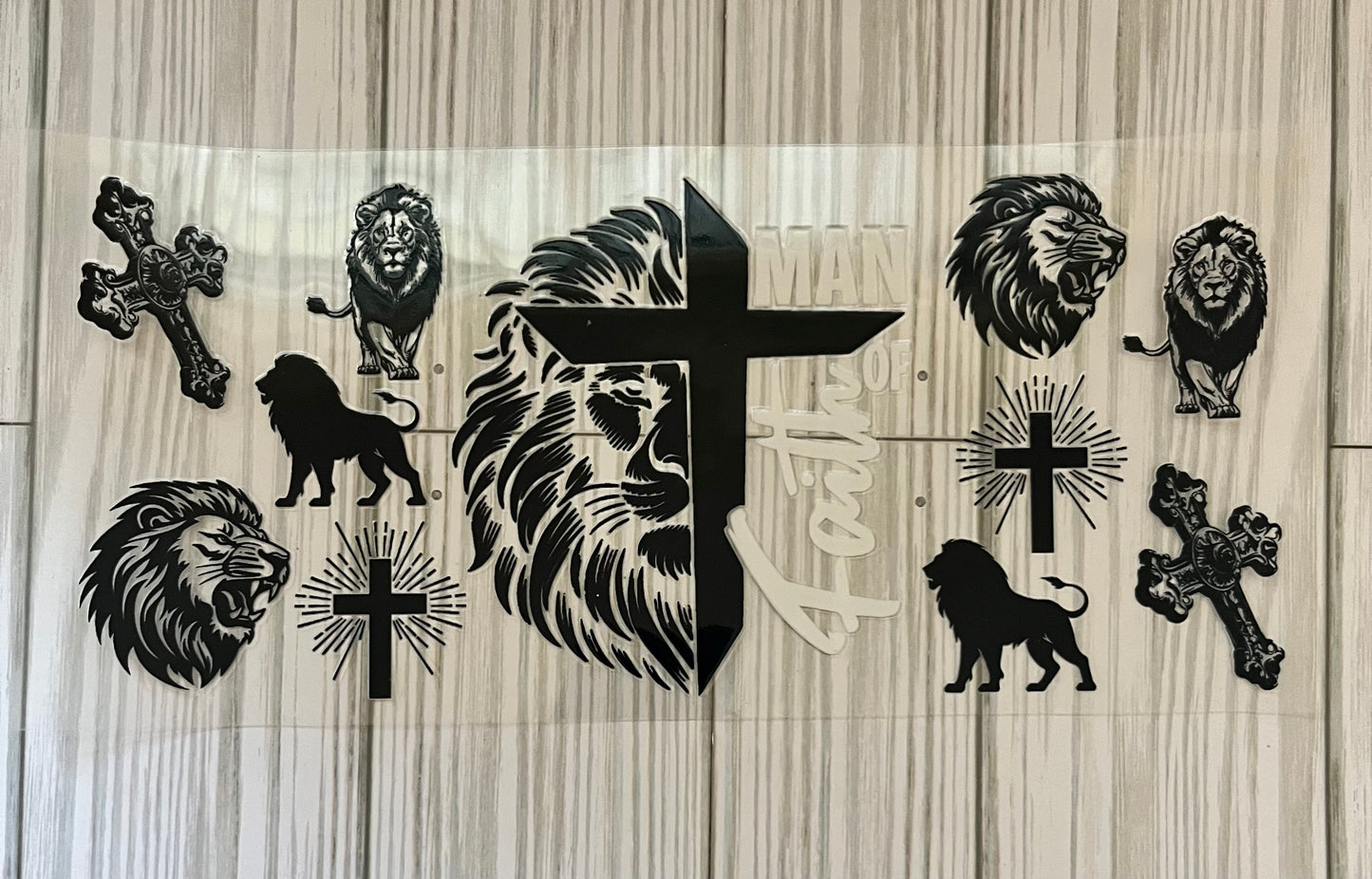 Man of FAITH UVDTF Wrap (HP247)