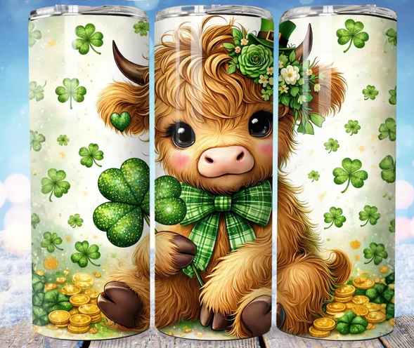 Heifer Lucky 20oz Sublimation Tumbler