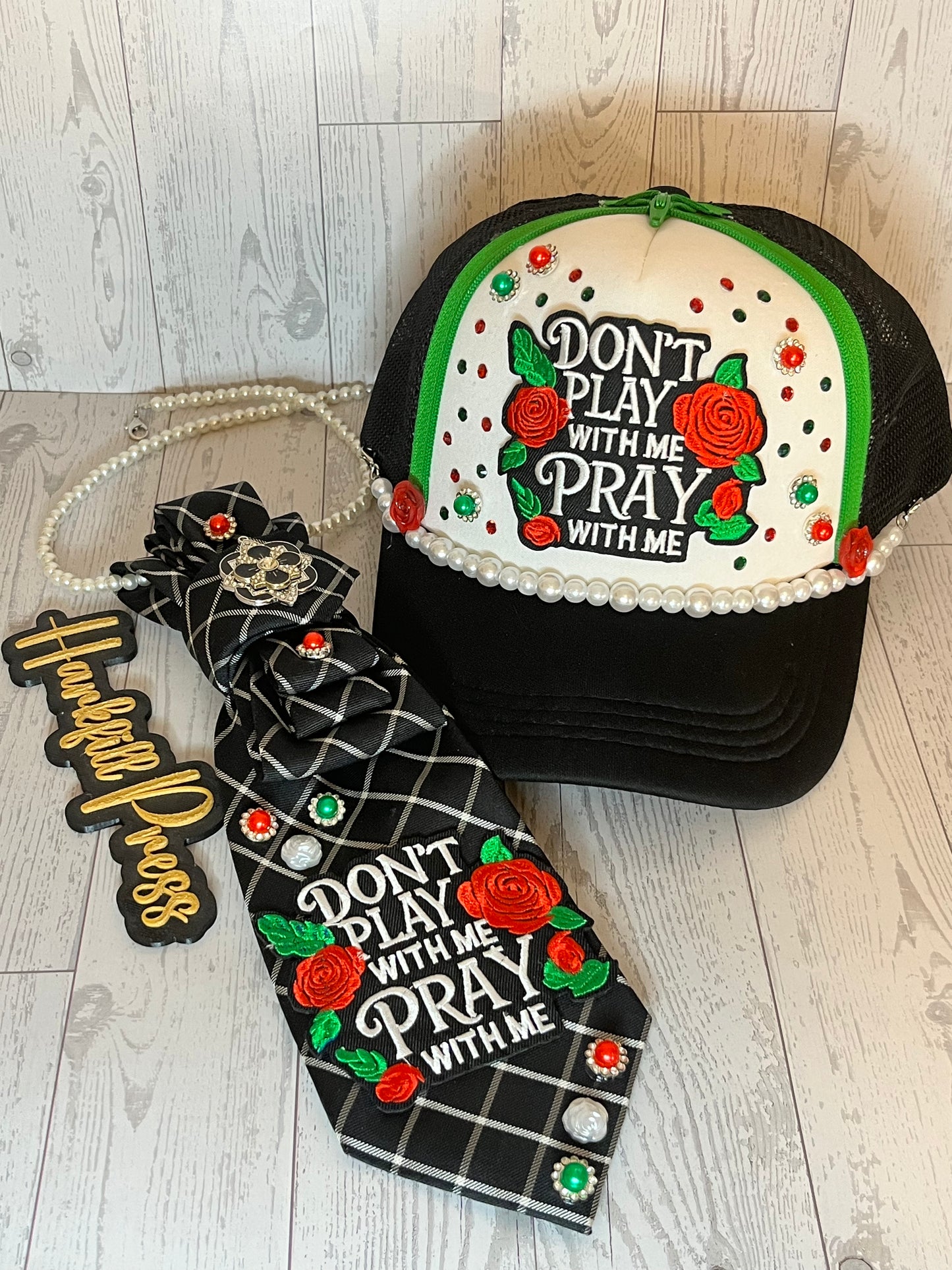 Legacie Tie & Trucker Hat Bundle