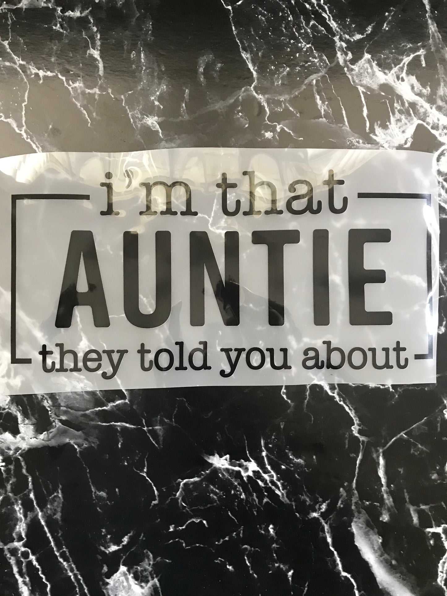 I'm that Auntie
