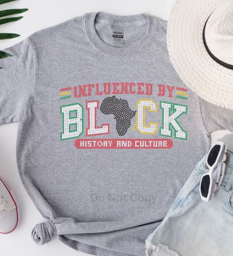 Influenced by Black Rhinestone