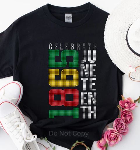 Juneteenth 1865 Rhinestone