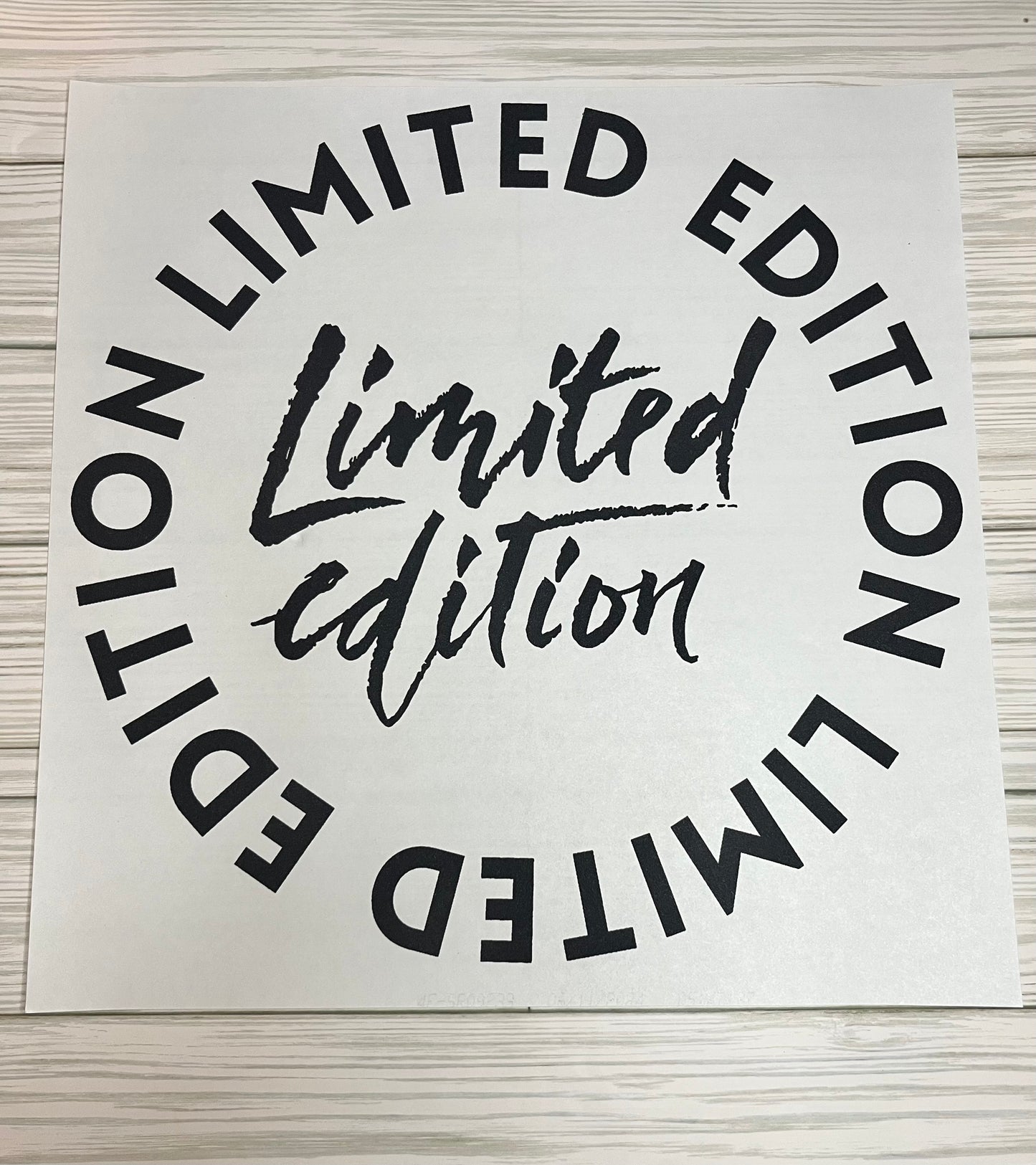 Limited Edition