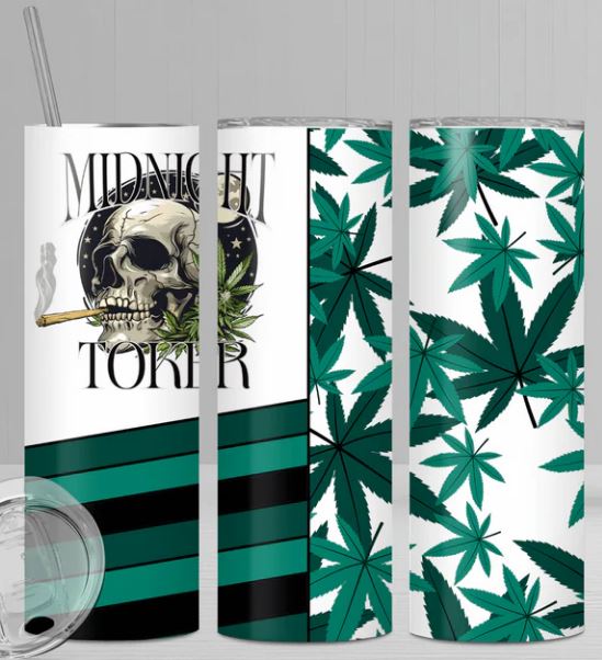 Midnight Toker 20oz Sublimation Tumbler
