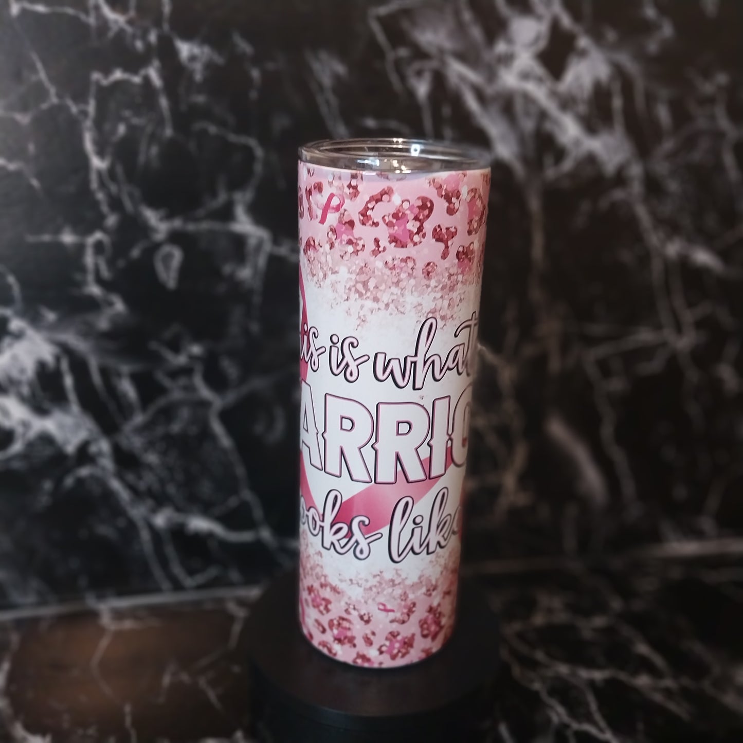 Pink Warrior 20oz Tumbler