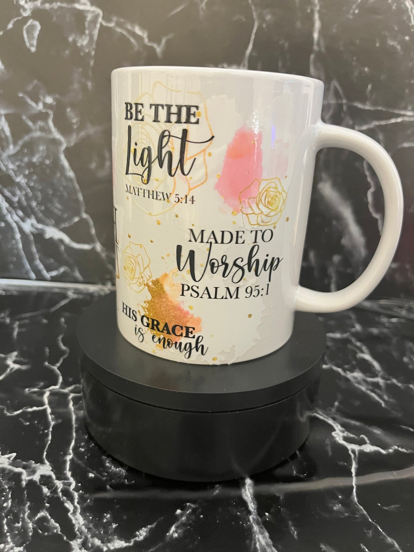 Walk by Faith 15oz Ceramic Mug