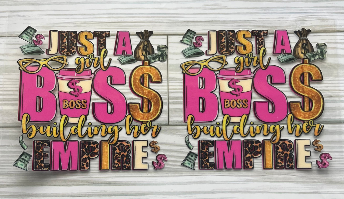 Just A Boss UVDTF Wrap HP367