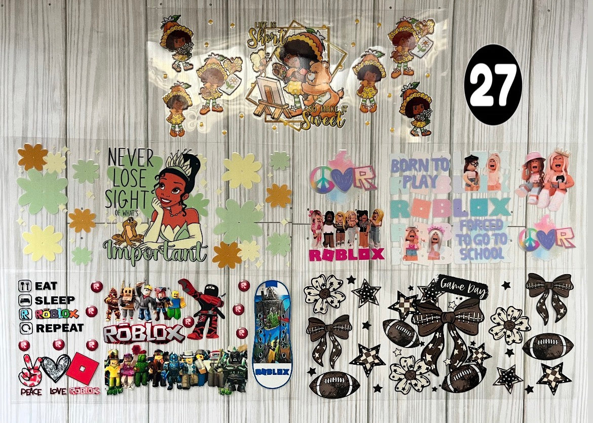 Harkfill Destash UVDTF Wrap - Bundles