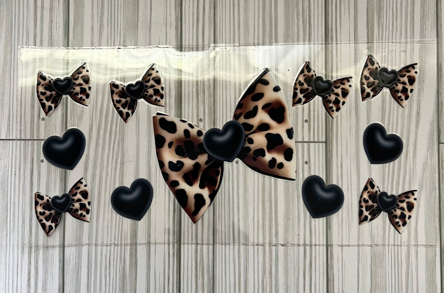 Leopard Bows UVDTF Wrap (HP297)