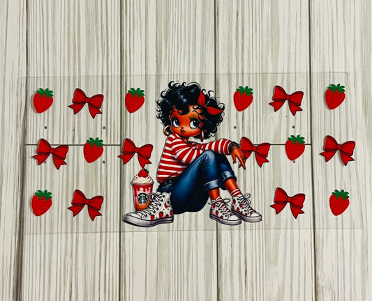 Strawberry Betty UVDTF Wrap HP391