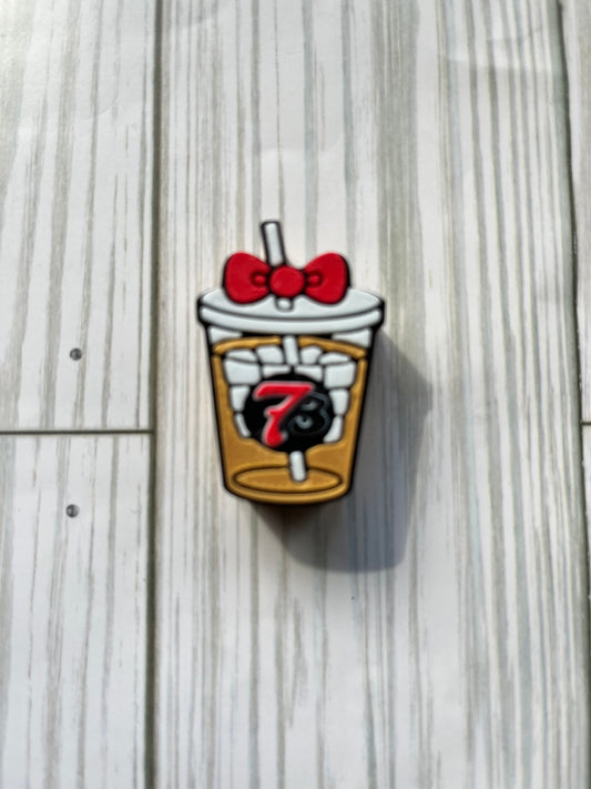 Seven 3D Straw Topper