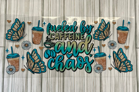 Fueled by Caffeine and Chaos UVDTF Wrap (HP271)