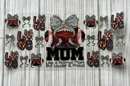Football Mom UVDTF Wrap HP314