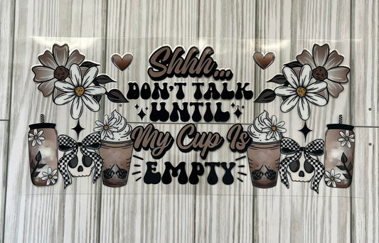 Shhh Don't Talk UVDTF Wrap (HP263)