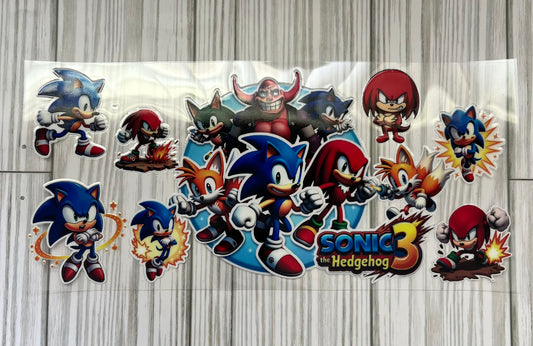 Hedgehog and Friends UVDTF Wrap (HP300)