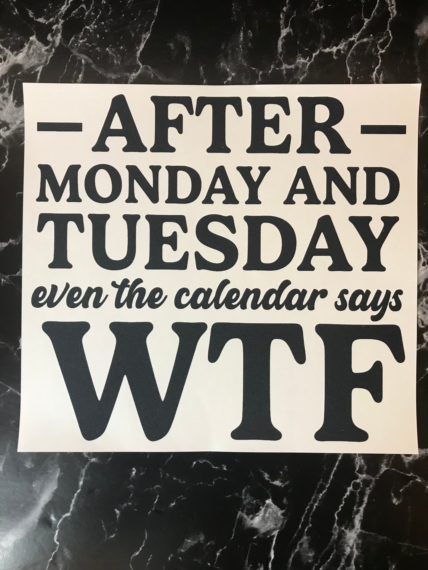 After WTF
