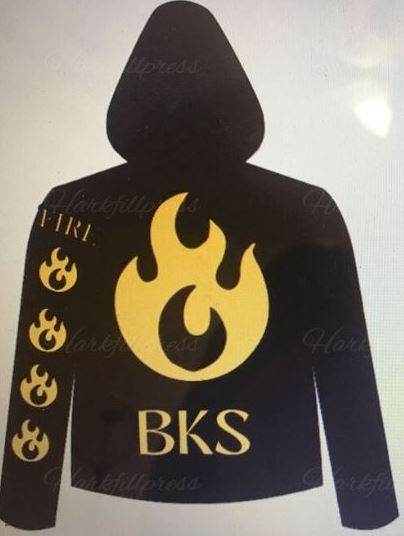 BKS Fire Hoddie