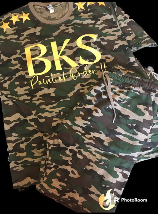 BKS Point of Order Camo Short Set