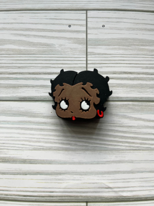 3D Betty Straw Topper