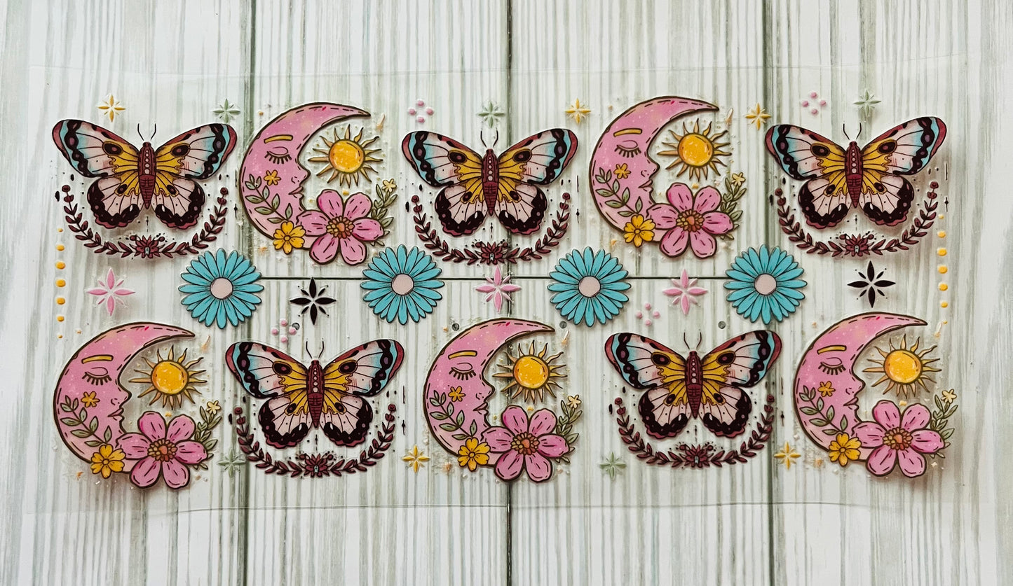 Butterfly n Moons UVDTF Wrap HP345