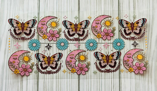 Butterfly n Moons UVDTF Wrap HP345