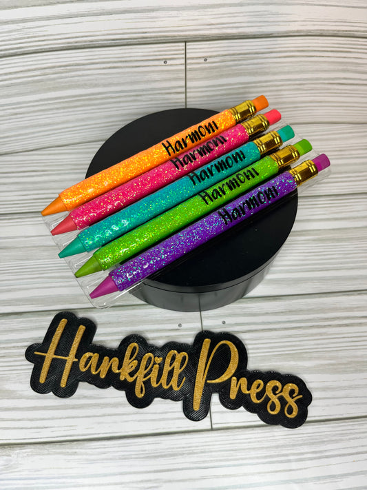 Custom Glitter Mechanical Pencils
