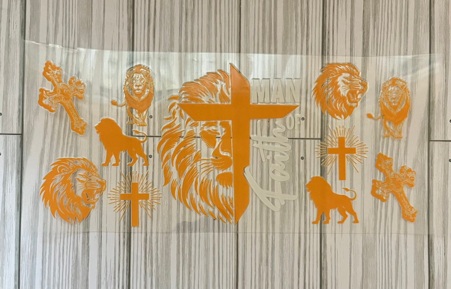 Man of FAITH UVDTF Wrap (HP248)