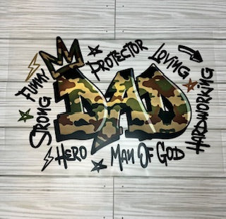 Dad Camo Affirmation