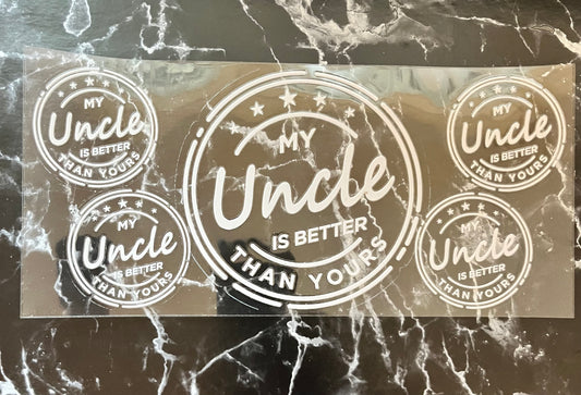 My Uncle UVDTF Wrap (HP244)