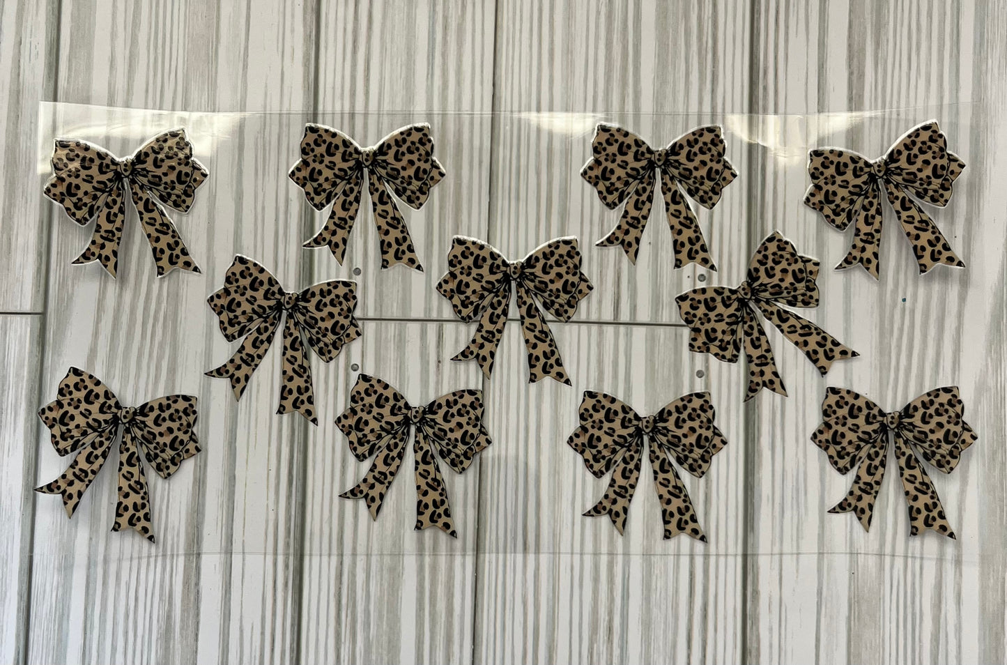 Leopard Bows UVDTF Wrap (HP286)