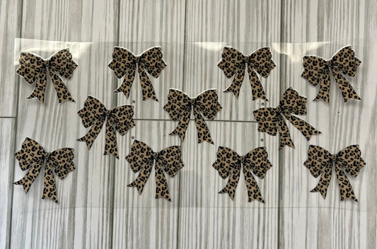 Leopard Bows UVDTF Wrap (HP286)