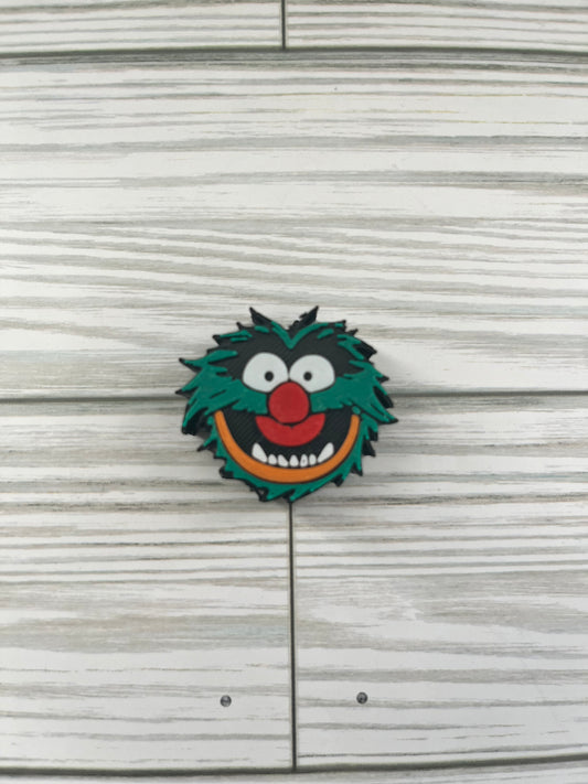 Grouch 3D Straw Topper