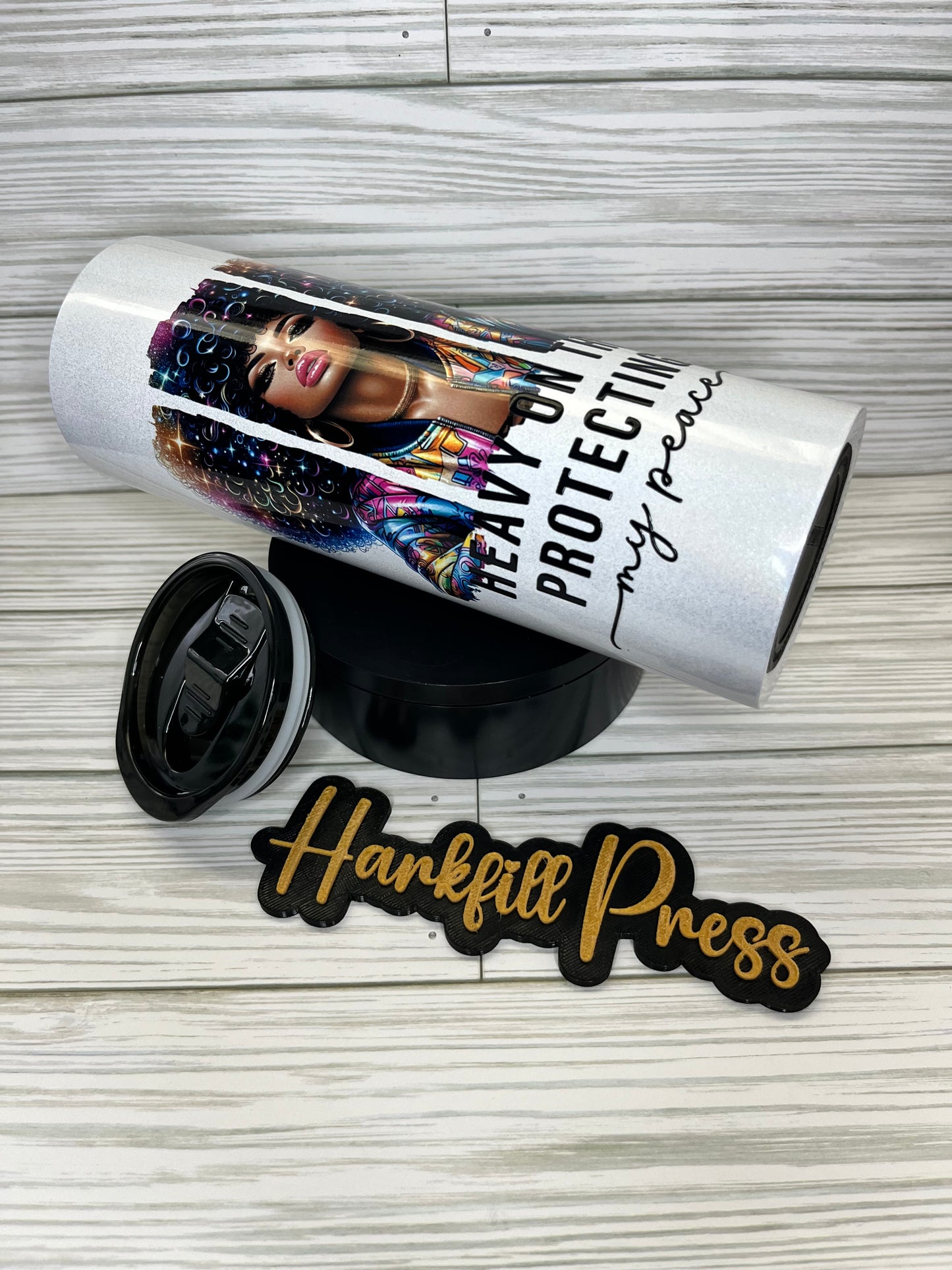 Heavy On Protecting My Peace 20oz Tumbler