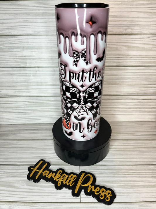 Boo in Boujee 20oz Tumbler