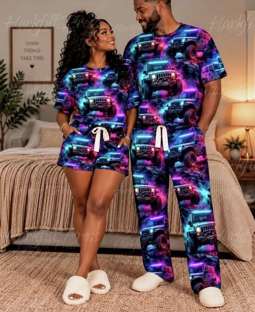 HP Oversized PJs - Galaxy Jeep