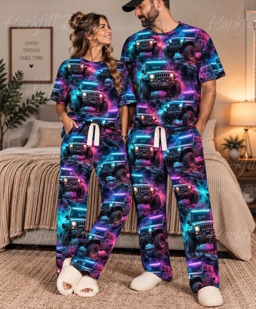 HP Oversized PJs - Galaxy Jeep