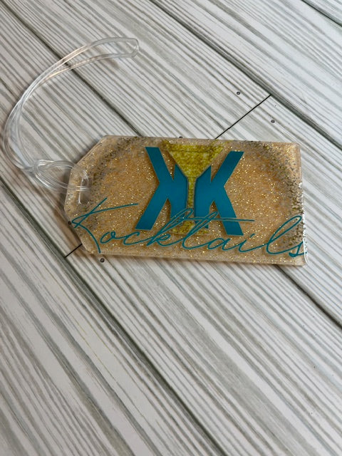 Logo Decal Luggage Tag