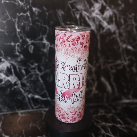 Pink Warrior 20oz Tumbler