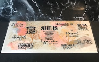 She Is Pink UVDTF Wrap (HP169)