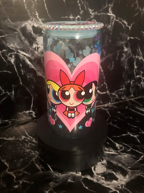 PF Girls 16oz Glass Can